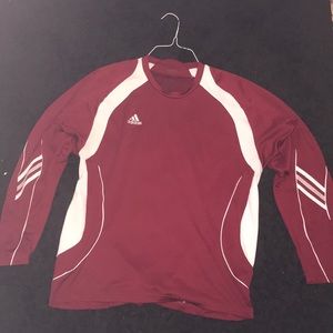 ADIDAS pullover long-sleeve activewear top
